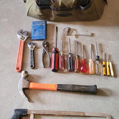 Tool Bag & Tool Lot (A)