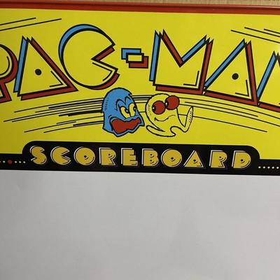 Flipper Bundle Six Pac-Man Metal Scoreboard By Arcade 1 Up