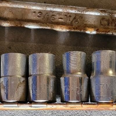 Wrenches and Sockets lot