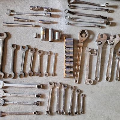 Wrenches and Sockets lot