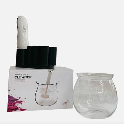 Electric Makeup Brush Cleaner Clean & Dry Brush in 30 Seconds - Black Color