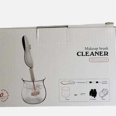 Electric Makeup Brush Cleaner Clean & Dry Brush in 30 Seconds - Black Color