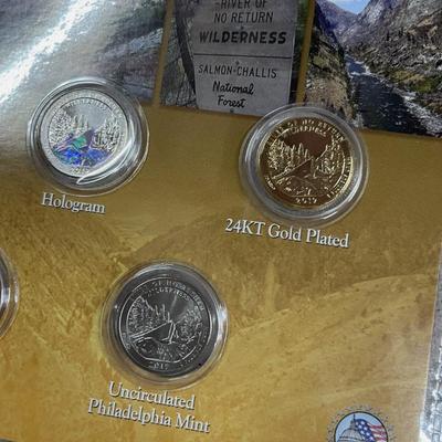 US Quarter Collection America's Beautiful National Parks & Sites 2019 Idaho