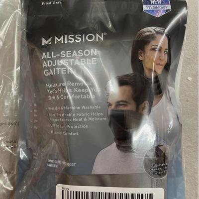 2 Pack Mission ~ Charcoal ~ All-Season Adjustable Gaiter