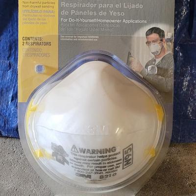 Wire Brushes, Sanding Block and Respirator Masks