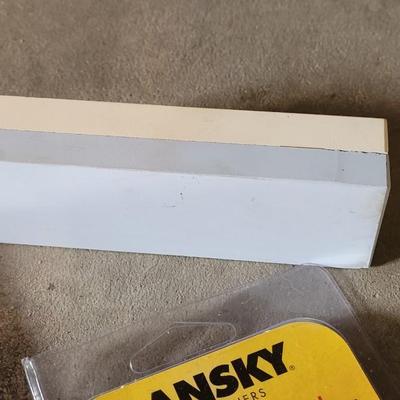 New Diamond Sharpener, Honing Oil, and Whet Stone