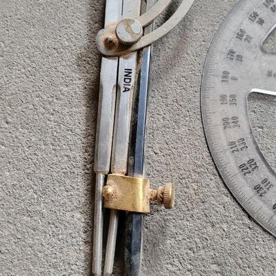 Carpenter Pensils, Sharpener, and Foldable Ruler