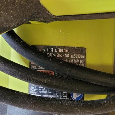 RYOBI 7 1/4" Circular Saw with Laser