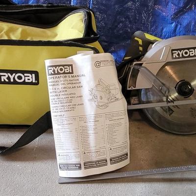 RYOBI 7 1/4" Circular Saw with Laser