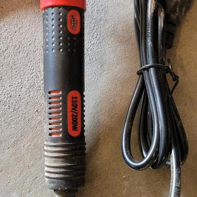 Electric Heater Wood Branding Iron