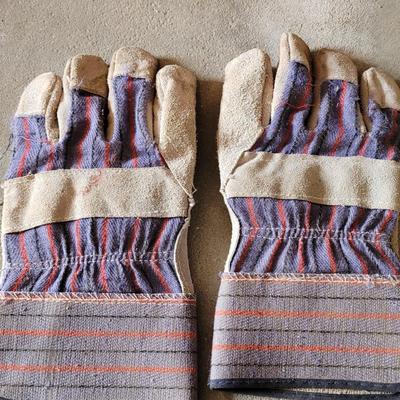 Work Gloves (2), Safety Glasses (2), and Ear Plugs