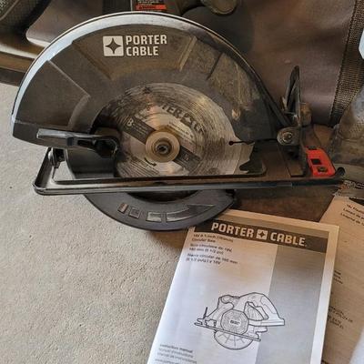 Porter-Cable Power Tool Set with Manuals