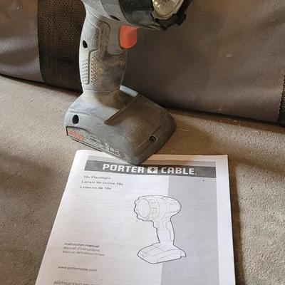 Porter-Cable Power Tool Set with Manuals