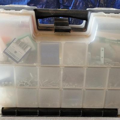 STANLEY X-Large Tool Organizer filled with Light Switches, Nails, Screws & More