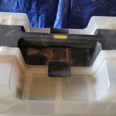 STANLEY X-Large Tool Organizer filled with Light Switches, Nails, Screws & More