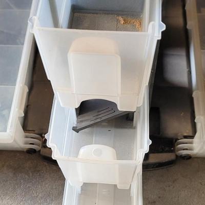 STANLEY X-Large Tool Organizer filled with Light Switches, Nails, Screws & More