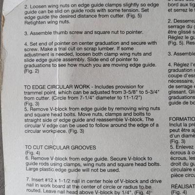SKIL Router and Edge Guide
