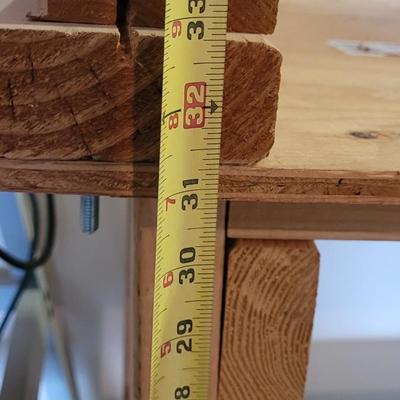 Homemade Rolling Bench Cart