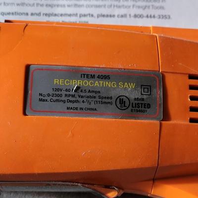 CHICAGO Reciprocating Saw