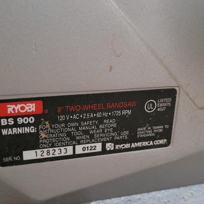Ryobi 9" Band Saw
