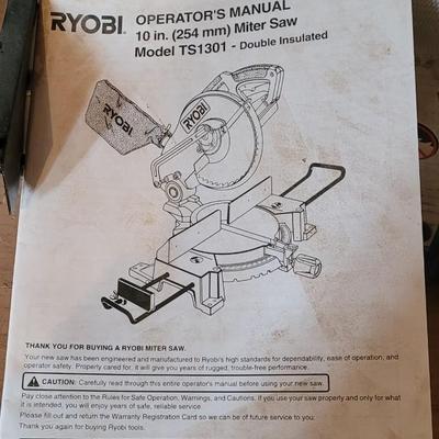 RYOBI 10" Miter Saw