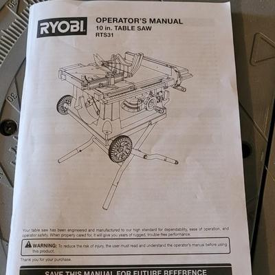 RYOBI 10" Table Saw