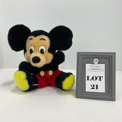-21- TOY | Vintage Disney Mickey Mouse Plush | Made In Korea