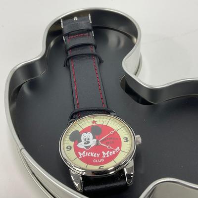 -27- COLLECTIBLE | 2005 Mickey Mouse Club Character Watch & Tin | 50th Anniversary