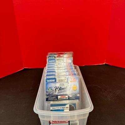 LOT 909 P-touch Label packets