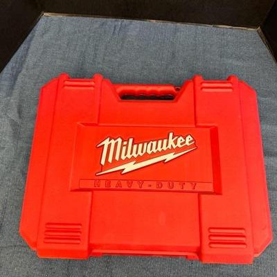 lot 1093 milwaukee heavyâ€™s duty variable speed impact wrench