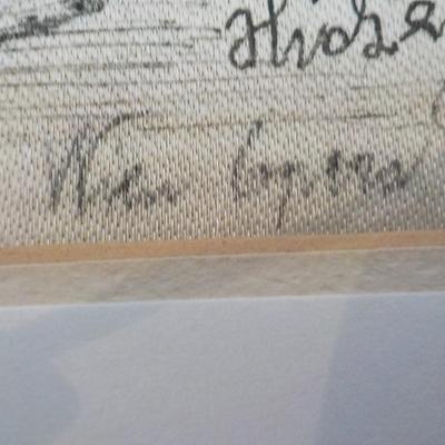 Original Vienna Opera House Sketch 1955 restored Blg. for Beethoven's Fidelio.