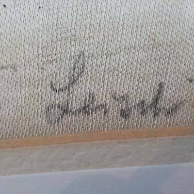 Original Vienna Opera House Sketch 1955 restored Blg. for Beethoven's Fidelio.
