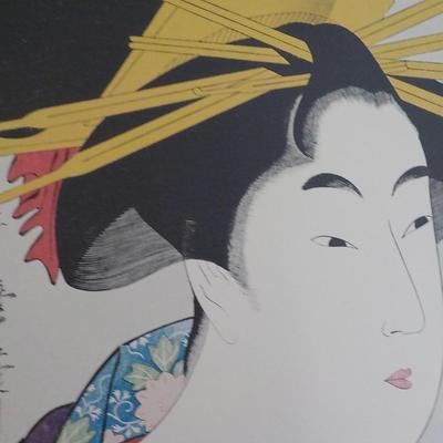 Original Japanese Wood Block Print 9 x 14 (not a Preproduction)