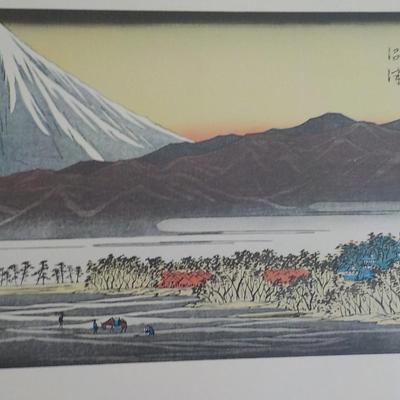 Original Japanese Wood Block prints from Japan, " Hiroshima".