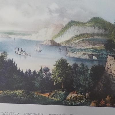 2 Currier & Ives prints from famous paintings.