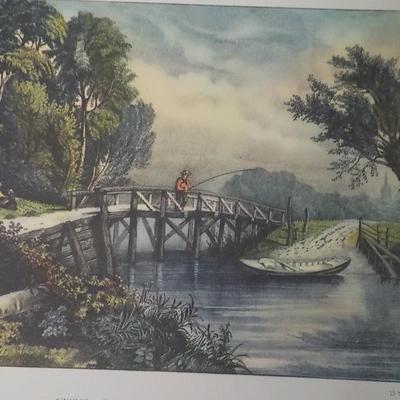 2 Currier & Ives prints from famous paintings.