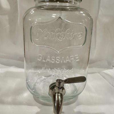 Yorkshire Glassware Beverage Dispenser