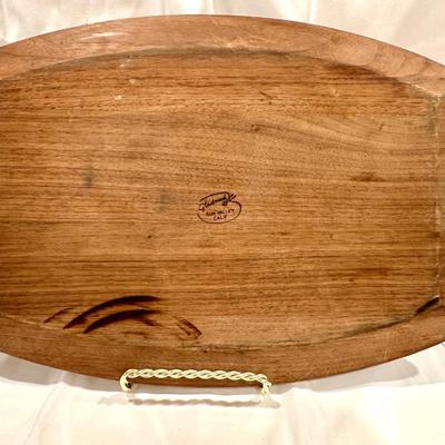 Gladmark Teak Wood Serving Tray / Cutting Board