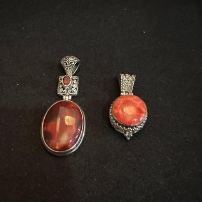 Lot 1026 pendants marked 925