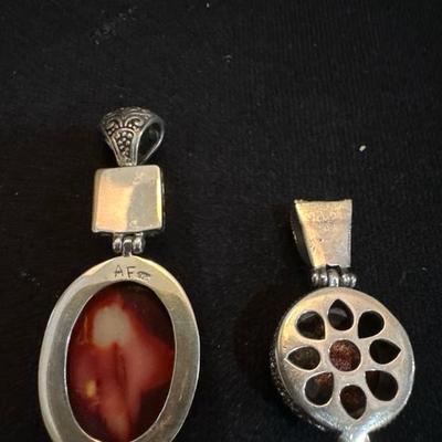 Lot 1026 pendants marked 925