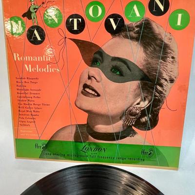 Vintage Vinyl Record Mantovani Romantic Melodies
