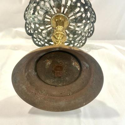 Antique Brass Victorian Plant or Cake Stand