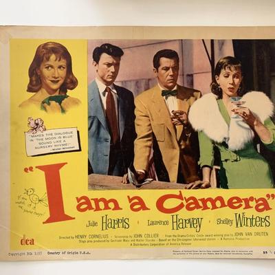 I Am a Camera original 1955 vintage lobby card