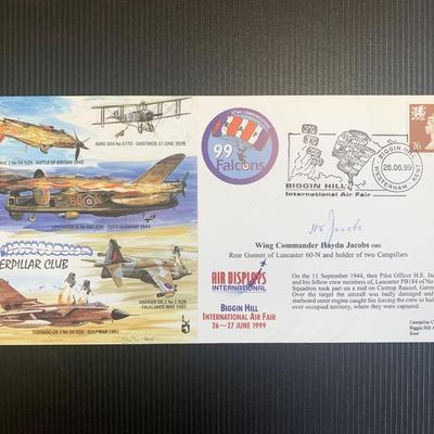 Haydn Jacobs signed first day cover