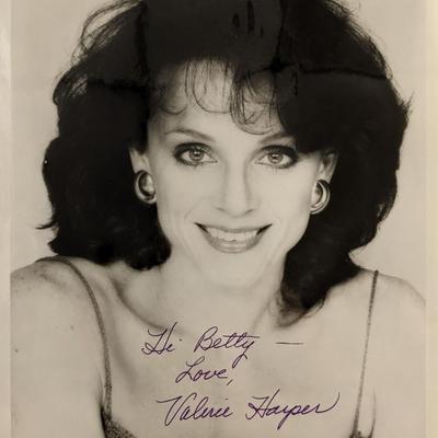 Valerie Harper Signed Photo