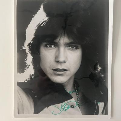 David Cassidy signed photo