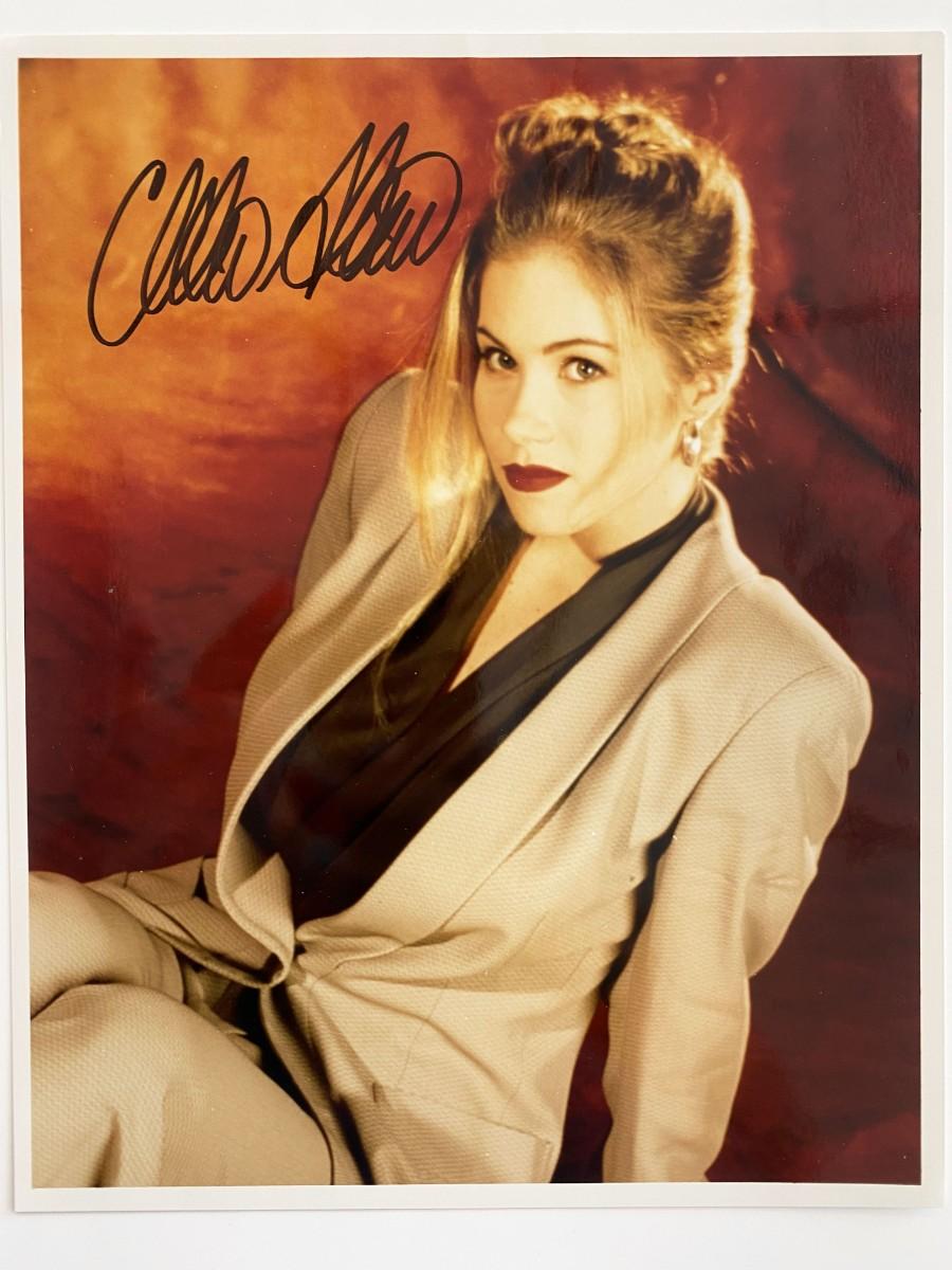 Christina Applegate signed photo | EstateSales.org