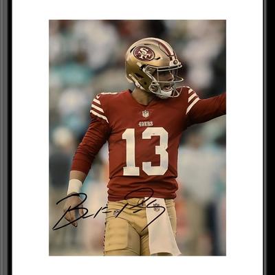 SF 49ers Brock Purdy signed photo