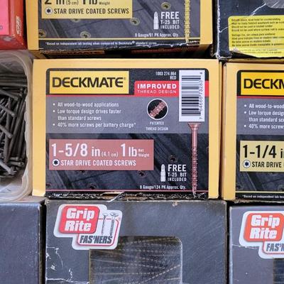 Nails, Screws, and Staples lot