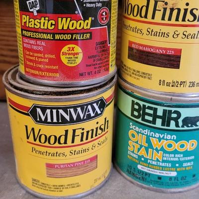 Wood Finishes, Putty & Fillers